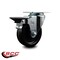 Service Caster 4'' Phenolic Wheel Swivel Top Plate Caster Posi Brake SCC-20S414-PHS-PLB - alternate 4